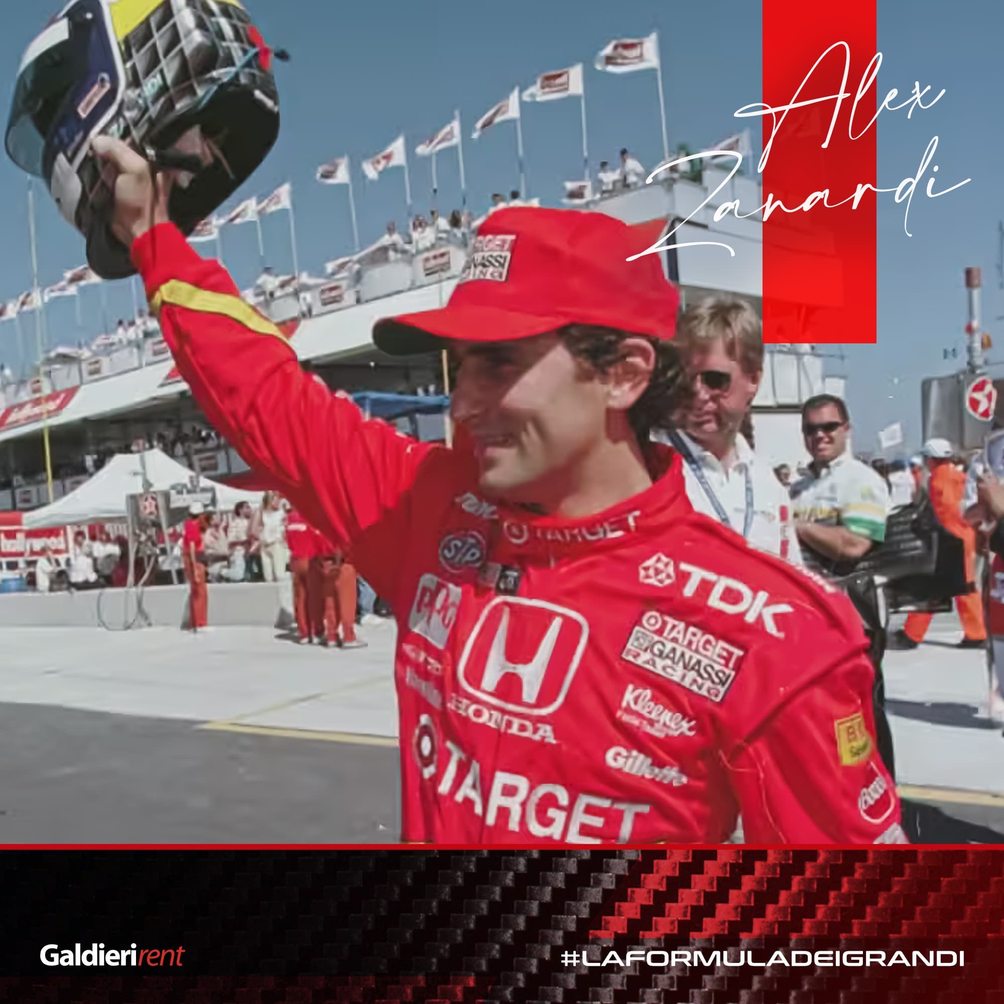 Alex Zanardi, bolognese di fuoco