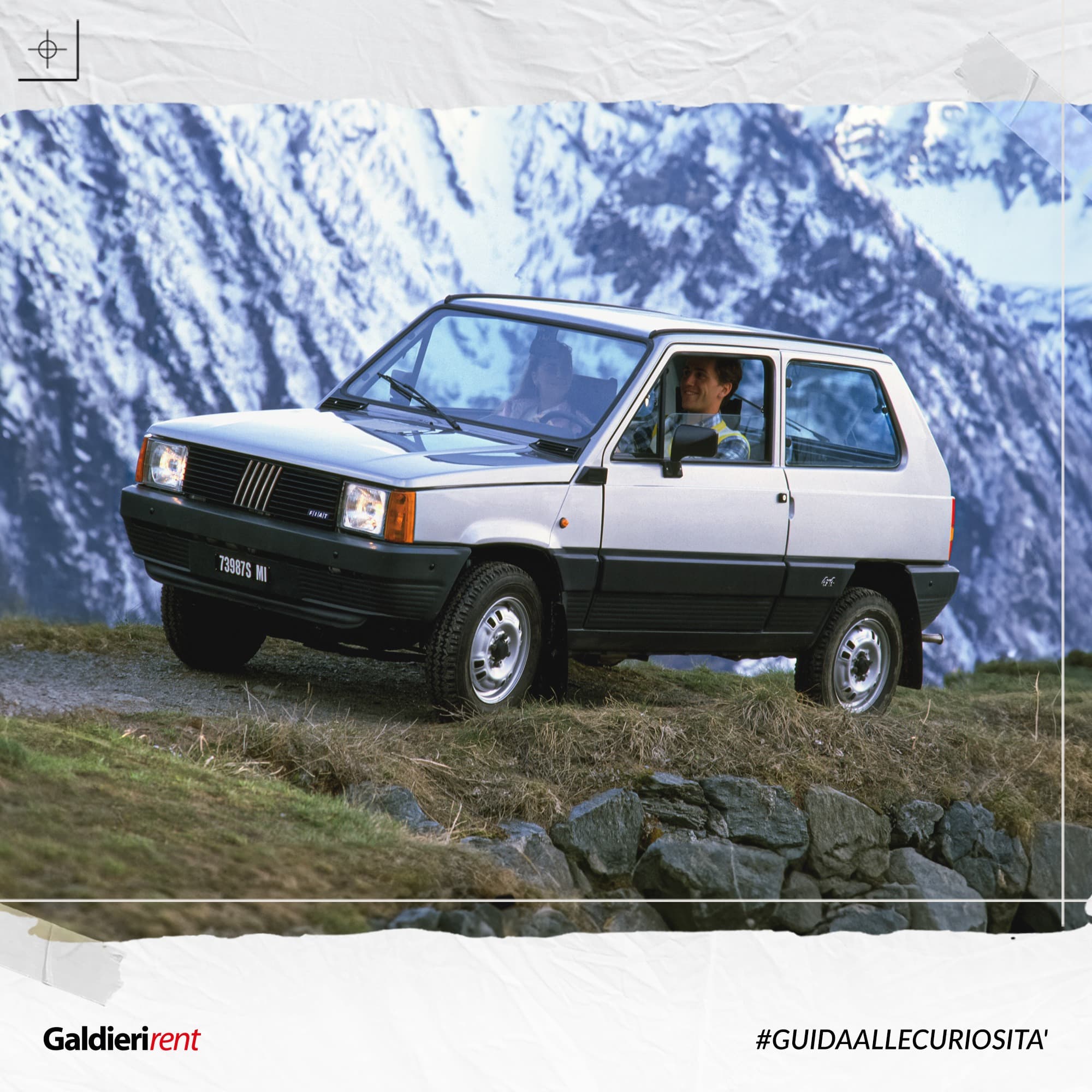Fiat Panda 4x4, 40 anni di Cross