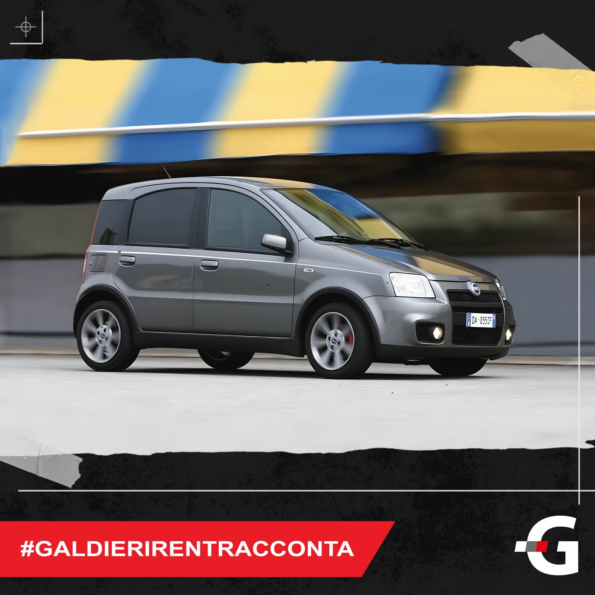 Panda 100hp, il pandino "arrogante"!
