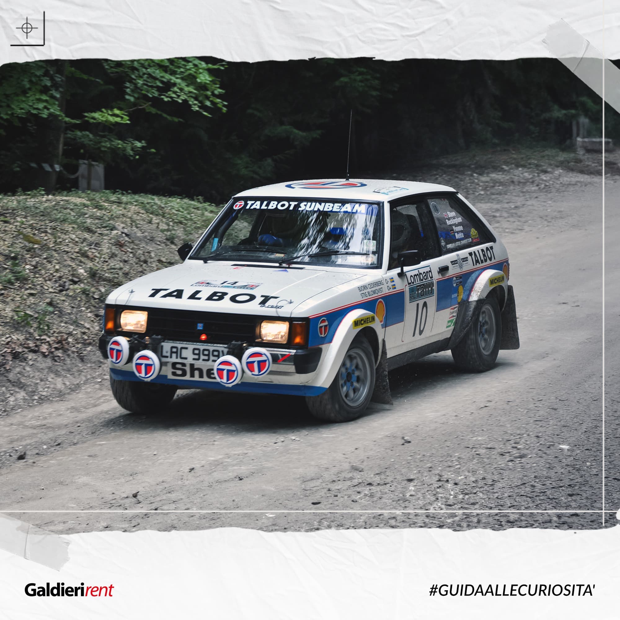 Quando la Talbot Sunbeam Lotus vinceva i mondiali rally